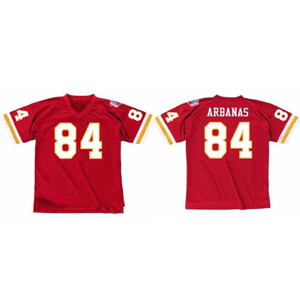 Kansas City Chiefs #84 Fred Arbanas Red 1969 Throwback Stitched Jersey