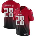 Atlanta Falcons #28 Carlos Washington Jr Red Black Vapor Untouchable Limited Stitched Jersey