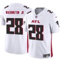 Atlanta Falcons #28 Carlos Washington Jr White 2024 F.U.S.E Vapor Untouchable Limited Stitched Jersey