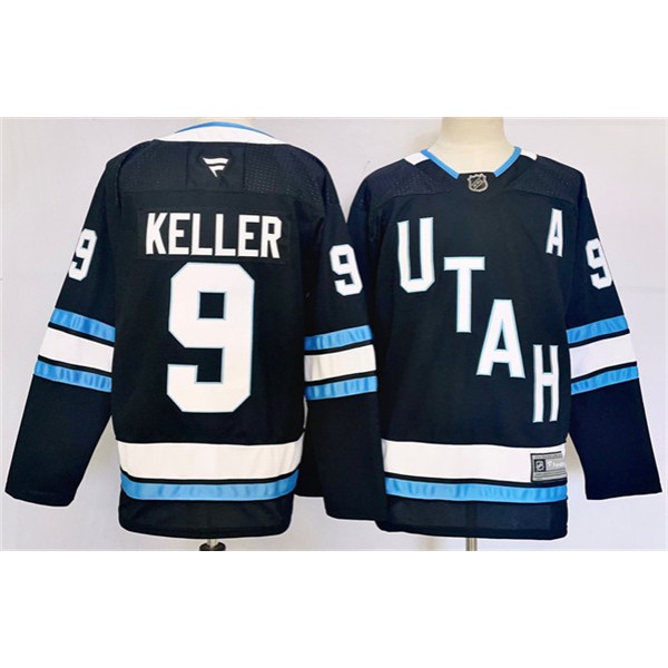 Utah Club #9 Clayton Keller Navy Stitched Jersey