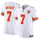 Kansas City Chiefs #7 Harrison Butker White 2024 F.U.S.E Vapor Untouchable Limited Stitched Jersey