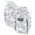 Cleveland Browns 2024 Arctic Camo Salute To Service Club Fleece Pullover Hoodie