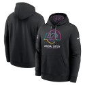 Los Angeles Rams Black 2024 Crucial Catch Club Pullover Hoodie