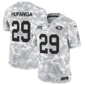 San Francisco 49ers #29 Talanoa Hufanga 2024 F.U.S.E. Arctic Camo Salute To Service Limited Stitched Jersey