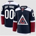 Colorado Avalanche Custom Navy 2024-25 Alternate Stitched Jersey