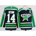 Dallas Stars #14 Jamie Benn Black 2024-25 Reverse Retro Stitched Jersey