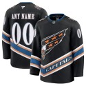 Washington Capitals Custom Black 2024-25 Alternate Stitched Jersey