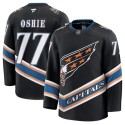Washington Capitals #77 TJ Oshie Black 2024-25 Alternate Stitched Jersey