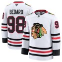Chicago Blackhawks #98 Connor Bedard White 2024-25 Away Stitched Jersey