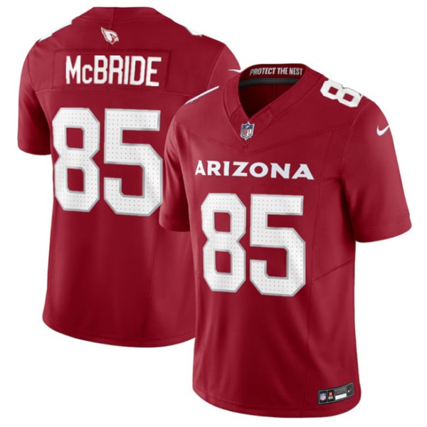 Arizona Cardinals #85 Trey McBride Red 2024 F.U.S.E. Vapor Untouchable Limited Stitched Jersey