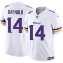 Minnesota Vikings #14 Sam Darnold White 2024 F.U.S.E. Vapor Untouchable Limited Stitched Jersey