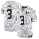 Houston Texans #3 Tank Dell Arctic Camo 2024 F.U.S.E. Salute To Service Limited Stitched Jersey Houston Texans #3 Tank Dell Arctic Camo 2024 F.U.S.E. Salute To Service Limited Stitched Jersey