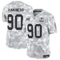 Green Bay Packers #90 Lukas Van Ness Arctic Camo 2024 F.U.S.E. Salute To Service Limited Stitched Jersey
