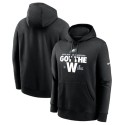 Philadelphia Eagles Black Super Bowl LIX Champions Parade Therma Performance Pullover Hoodie