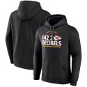 Kansas City Chiefs Black 2024 AFC Champions Hometown Not Done Fleece Pullover Hoodie