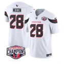 Houston Texans #28 Joe Mixon White F.U.S.E. 2024 AFC South Division Champions Vapor Limited Stitched Jersey Houston Texans #28 Joe Mixon White F.U.S.E. 2024 AFC South Division Champions Vapor Limited Stitched Jersey