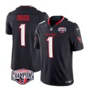 Houston Texans #1 Stefon Diggs Navy F.U.S.E. 2024 AFC South Division Champions Vapor Limited Stitched Jersey Houston Texans #1 Stefon Diggs Navy F.U.S.E. 2024 AFC South Division Champions Vapor Limited Stitched Jersey