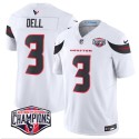 Houston Texans #3 Tank Dell White F.U.S.E. 2024 AFC South Division Champions Vapor Limited Stitched Jersey Houston Texans #3 Tank Dell White F.U.S.E. 2024 AFC South Division Champions Vapor Limited Stitched Jersey