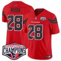 Houston Texans #1 Stefon Diggs Red F.U.S.E. 2024 AFC South Division Champions Vapor Limited Stitched Jersey Houston Texans #1 Stefon Diggs Red F.U.S.E. 2024 AFC South Division Champions Vapor Limited Stitched Jersey