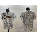 Pittsburgh Steelers Blank 2024 Arctic Camo Salute To Service Stitched Jersey