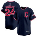 Cleveland Guardians #24 Triston McKenzie Navy 2025 Alternate Limited Stitched Jersey