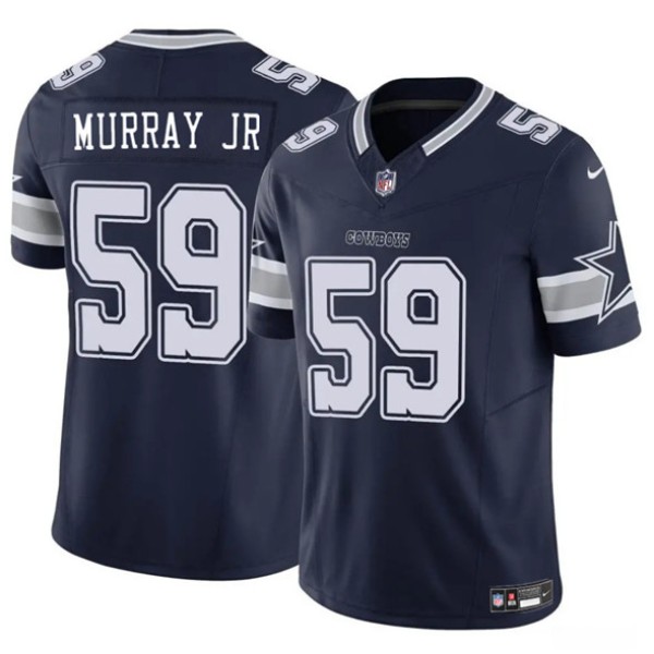 Dallas Cowboys #59 Kenneth Murray Jr. Navy 2025 F.U.S.E. Vapor Untouchable Limited Stitched Jersey