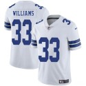 Dallas Cowboys #33 Javonte Williams White 2025 Vapor Untouchable Limited Stitched Jersey