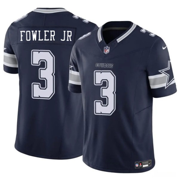 Dallas Cowboys #3 Dante Fowler Jr. Navy 2025 F.U.S.E. Vapor Untouchable Limited Stitched Jersey
