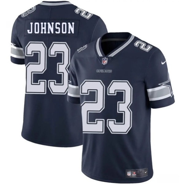 Dallas Cowboys #23 Buddy Johnson Navy 2025 Vapor Untouchable Limited Stitched Jersey