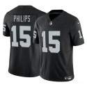 Las Vegas Raiders #15 Kyle Philips Black 2025 F.U.S.E. Vapor Stitched Jersey