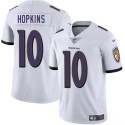 Baltimore Ravens #10 DeAndre Hopkins White Vapor Limited Jersey