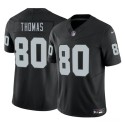 Las Vegas Raiders #80 Ian Thomas Black 2025 F.U.S.E. Vapor Stitched Jersey