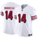 San Francisco 49ers #14 Tanner Mordecai New White 2025 F.U.S.E. Vapor Untouchable Limited Stitched Jersey