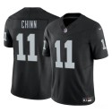 Las Vegas Raiders #11 Jeremy Chinn Black 2025 F.U.S.E. Vapor Stitched Jersey