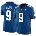 Indianapolis Colts #9 Ajou Ajou Blue 2025 F.U.S.E. Throwback Vapor Limited Stitched Jersey