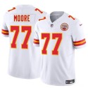 Kansas City Chiefs #77 Jaylon Moore White 2025 F.U.S.E. Vapor Untouchable Limited Stitched Jersey