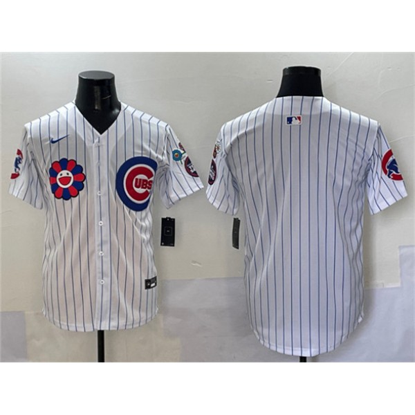 Chicago Cubs Blank White 2025 Tokyo Series Limited Stitched Jersey