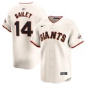 San Francisco Giants #14 Patrick Bailey Cream 2024 Home Limited Stitched Jersey San Francisco Giants #14 Patrick Bailey Cream 2024 Home Limited Stitched Jersey