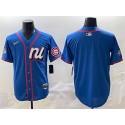 National League Chicago Cubs Blank Blue 2025 All-Star Edition Limited Stitched Jersey