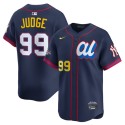 American League #99 Aaron Judge Navy 2025 All-Star Edition Limited Stitched Jersey