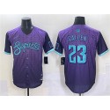 Arizona Diamondbacks #23 Zac Gallen Purple 2025 City Connect Limited Stitched Jersey