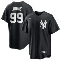 New York Yankees #99 Aaron Judge Black Lights Out Limited Stitched Jersey
