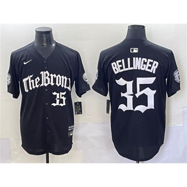 New York Yankees #35 Cody Bellinger Black 'Gothic Legacy Edition' Vapor Premier Limited Stitched Jersey