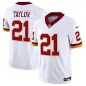 Washington Commanders #21 Sean Taylor White 2025 F.U.S.E. Throwback Vapor Limited Stitched Jersey