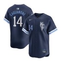 Kansas City Royals #14 Jac Caglianone Navy City Connect Limited Stitched Jersey