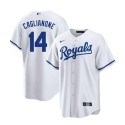 Kansas City Royals #14 Jac Caglianone White Cool Base Stitched Jersey