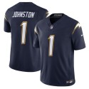 Los Angeles Chargers #1 Quentin Johnston Navy 2025 F.U.S.E. Alternate Vapor Limited Football Stitched Jersey