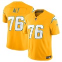 Los Angeles Chargers #76 Joe Alt Gold 2025 F.U.S.E. Alternate Vapor Limited Football Stitched Jersey