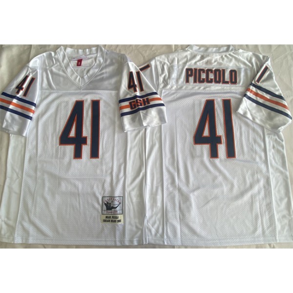 Chicago Bears #41 Brian Piccolo White Limited Stitched Football Jersey