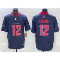 Houston Texans #12 Nico Collins Navy 2nd Alternate F.U.S.E. Vapor Limited Football Stitched Jersey